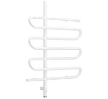 Полотенцесушитель электрический 800х600 белый глянец МЭМ левый Сунержа Эпатаж 3.0 12-5850-8060