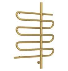 Полотенцесушитель электрический 800х600 золотой матовый МЭМ правый Сунержа Эпатаж 3.0 032-5851-8060