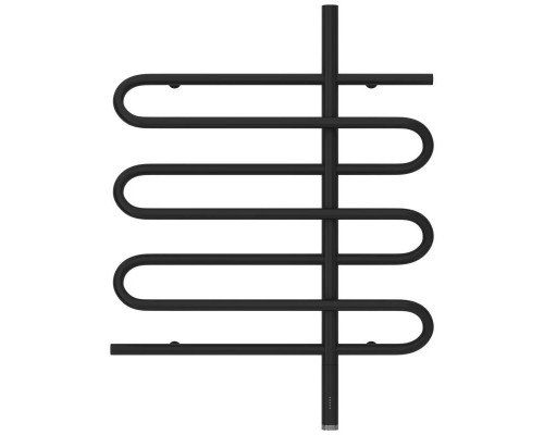 Приобрести Полотенцесушитель электрический 800х600 черный матовый МЭМ правый Сунержа Эпатаж 3.0 31-5851-8060 в магазине сантехники Santeh-Crystal.ru