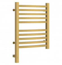 Полотенцесушитель электрический 500х400 золотой матовый МЭМ левый Сунержа Аркус 3.0 032-5704-5040