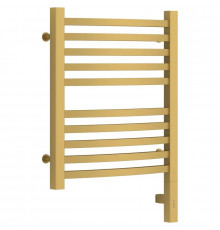 Полотенцесушитель электрический 500х400 золотой матовый МЭМ правый Сунержа Аркус 3.0 032-5705-5040