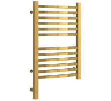 Полотенцесушитель электрический 600х400 золотой МЭМ левый Сунержа Аркус 3.0 03-5704-6040