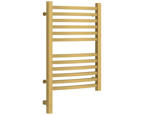 Заказать Полотенцесушитель электрический 600х400 золотой матовый МЭМ левый Сунержа Аркус 3.0 032-5704-6040 в магазине сантехники Santeh-Crystal.ru