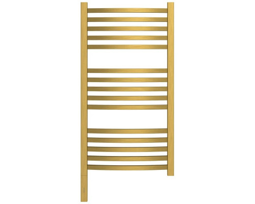 Заказать Полотенцесушитель электрический 800х400 состаренная латунь МЭМ левый Сунержа Аркус 3.0 051-5704-8040 в магазине сантехники Santeh-Crystal.ru