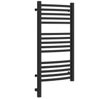 Полотенцесушитель электрический 800х400 темный титан муар МЭМ левый Сунержа Аркус 3.0 15-5704-8040