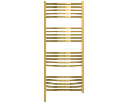 Купить Полотенцесушитель электрический 1200х500 золотой МЭМ левый Сунержа Аркус 3.0 03-5704-1250 в магазине сантехники Santeh-Crystal.ru