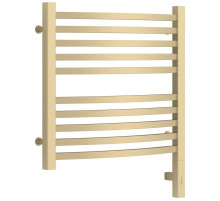 Полотенцесушитель электрический 500х500 шампань матовая МЭМ правый Сунержа Аркус 3.0 022-5705-5050