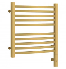 Полотенцесушитель электрический 500х500 золотой матовый МЭМ правый Сунержа Аркус 3.0 032-5705-5050