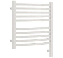 Полотенцесушитель электрический 500х500 белый глянец МЭМ правый Сунержа Аркус 3.0 12-5705-5050