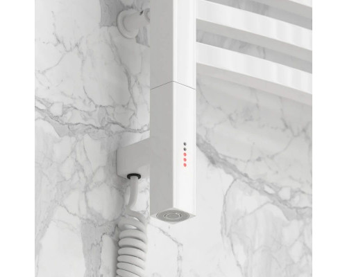 Заказать Полотенцесушитель электрический 1200х400 белый глянец МЭМ левый Сунержа Аркус 3.0 12-5704-1240 в магазине сантехники Santeh-Crystal.ru