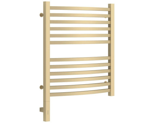 Купить Полотенцесушитель электрический 600х500 шампань матовая МЭМ левый Сунержа Аркус 3.0 022-5704-6050 в магазине сантехники Santeh-Crystal.ru