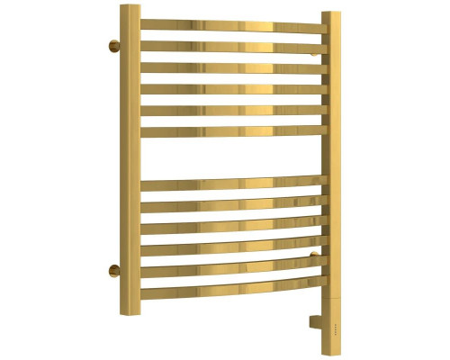 Приобрести Полотенцесушитель электрический 600х500 золотой МЭМ правый Сунержа Аркус 3.0 03-5705-6050 в магазине сантехники Santeh-Crystal.ru