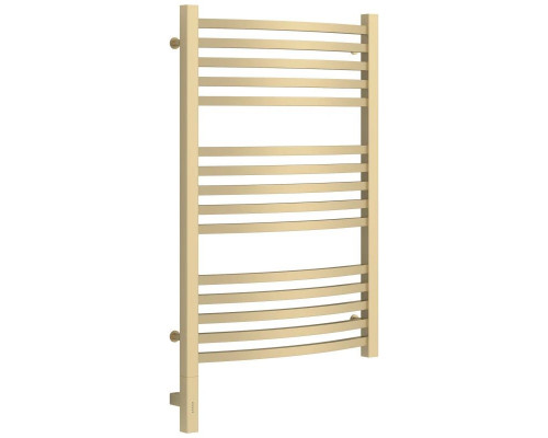 Купить Полотенцесушитель электрический 800х500 шампань матовая МЭМ левый Сунержа Аркус 3.0 022-5704-8050 в магазине сантехники Santeh-Crystal.ru