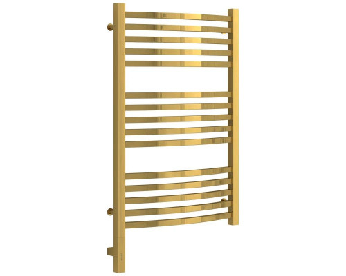 Купить Полотенцесушитель электрический 800х500 золотой МЭМ левый Сунержа Аркус 3.0 03-5704-8050 в магазине сантехники Santeh-Crystal.ru