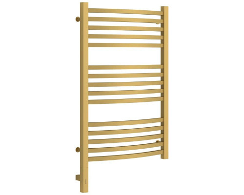 Приобрести Полотенцесушитель электрический 800х500 золотой матовый МЭМ левый Сунержа Аркус 3.0 032-5704-8050 в магазине сантехники Santeh-Crystal.ru