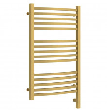 Полотенцесушитель электрический 800х500 золотой матовый МЭМ правый Сунержа Аркус 3.0 032-5705-8050