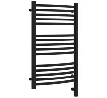 Полотенцесушитель электрический 800х500 черный матовый МЭМ правый Сунержа Аркус 3.0 31-5705-8050
