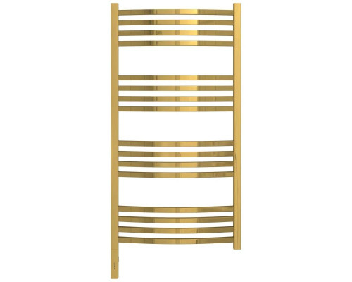 Купить Полотенцесушитель электрический 1000х500 золотой МЭМ левый Сунержа Аркус 3.0 03-5704-1050 в магазине сантехники Santeh-Crystal.ru