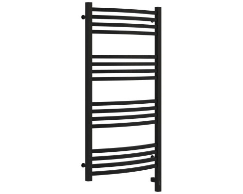 Купить Полотенцесушитель электрический 1000х500 черный матовый МЭМ правый Сунержа Аркус 3.0 31-5705-1050 в магазине сантехники Santeh-Crystal.ru