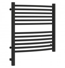 Полотенцесушитель электрический 600х600 темный титан муар МЭМ левый Сунержа Аркус 3.0 15-5704-6060