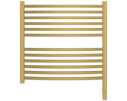 Заказать Полотенцесушитель электрический 600х600 золотой матовый МЭМ правый Сунержа Аркус 3.0 032-5705-6060 в магазине сантехники Santeh-Crystal.ru