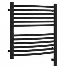 Полотенцесушитель электрический 600х600 черный матовый МЭМ правый Сунержа Аркус 3.0 31-5705-6060