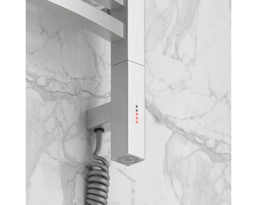 Купить Полотенцесушитель электрический 800х600 сатин МЭМ правый Сунержа Аркус 3.0 071-5705-8060 в магазине сантехники Santeh-Crystal.ru