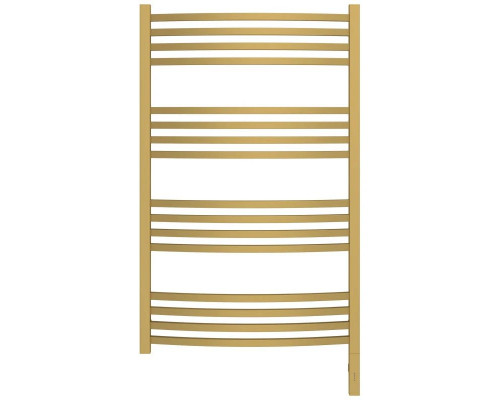 Купить Полотенцесушитель электрический 1000х600 золотой матовый МЭМ правый Сунержа Аркус 3.0 032-5705-1060 в магазине сантехники Santeh-Crystal.ru