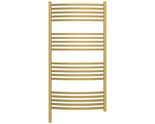 Купить Полотенцесушитель электрический 1200х600 золотой матовый МЭМ левый Сунержа Аркус 3.0 032-5704-1260 в магазине сантехники Santeh-Crystal.ru