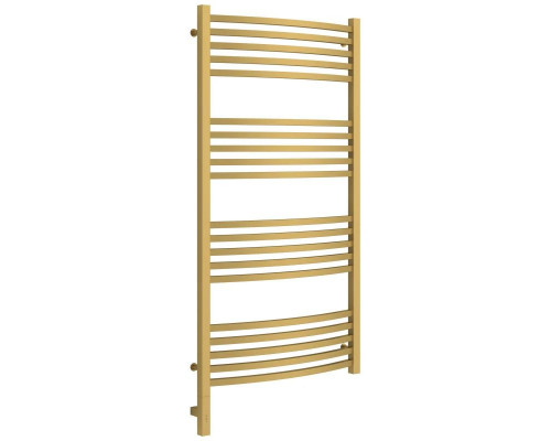 Купить Полотенцесушитель электрический 1200х600 золотой матовый МЭМ левый Сунержа Аркус 3.0 032-5704-1260 в магазине сантехники Santeh-Crystal.ru