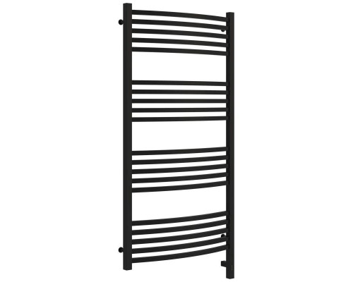 Купить Полотенцесушитель электрический 1200х600 черный матовый МЭМ правый Сунержа Аркус 3.0 31-5705-1260 в магазине сантехники Santeh-Crystal.ru