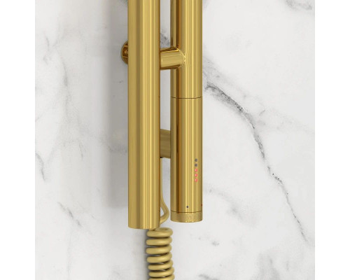 Заказать Полотенцесушитель электрический 1800 золотой МЭМ правый Сунержа Нюанс 3.0 03-5843-1853 в магазине сантехники Santeh-Crystal.ru