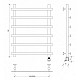 Приобрести Полотенцесушитель электрический 870х600 ТЭН правый Secado Понтида 1 4603759409214 в магазине сантехники Santeh-Crystal.ru