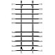 Купить Полотенцесушитель электрический 1070х500 ТЭН левый Secado Турин 4 4603759404196 в магазине сантехники Santeh-Crystal.ru