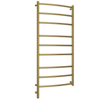 Полотенцесушитель электрический 1200х600 состаренная латунь МЭМ левый Сунержа Галант 3.0 051-5800-1260