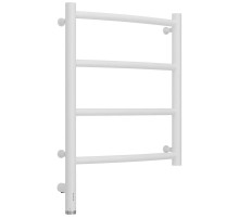 Полотенцесушитель электрический 500х400 белый матовый МЭМ левый Сунержа Галант 3.0 30-5800-5040