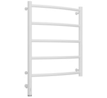 Полотенцесушитель электрический 600х500 белый матовый МЭМ левый Сунержа Галант 3.0 30-5800-6050