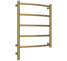 Полотенцесушитель электрический 600х500 состаренная латунь МЭМ левый Сунержа Галант 3.0 051-5800-6050