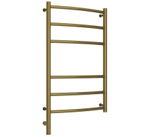 Полотенцесушитель электрический 800х500 состаренная бронза МЭМ левый Сунержа Галант 3.0 05-5800-8050