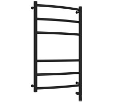 Полотенцесушитель электрический 800х500 черный матовый МЭМ правый Сунержа Галант 3.0 31-5801-8050