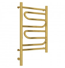 Полотенцесушитель электрический 600х400 золотой МЭМ левый Сунержа Элегия 3.0 03-5818-6040