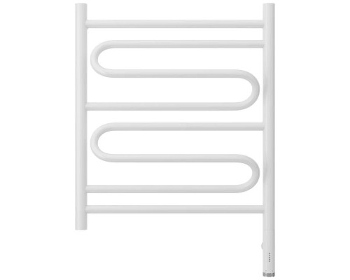Купить Полотенцесушитель электрический 600х600 белый глянец МЭМ правый Сунержа Элегия 3.0 12-5819-6060 в магазине сантехники Santeh-Crystal.ru