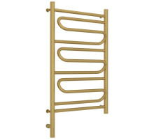 Полотенцесушитель электрический 800х500 золотой матовый МЭМ левый Сунержа Элегия 3.0 032-5818-8050