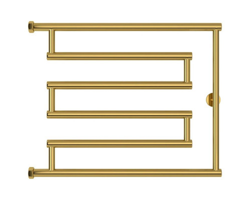 Заказать Полотенцесушитель водяной 500x650 золотой Сунержа High-Tech model L 03-0052-5065 в магазине сантехники Santeh-Crystal.ru
