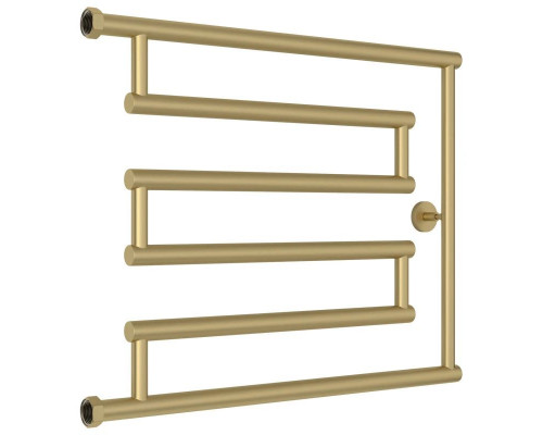 Купить Полотенцесушитель водяной 500x650 шампань матовая Сунержа High-Tech model L 022-0052-5065 в магазине сантехники Santeh-Crystal.ru