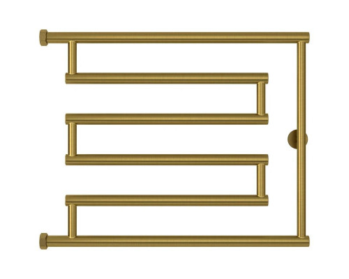 Заказать Полотенцесушитель водяной 500x650 состаренная латунь Сунержа High-Tech model L 051-0052-5065 в магазине сантехники Santeh-Crystal.ru