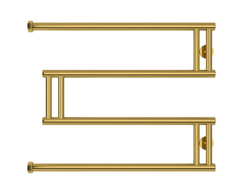 Заказать Полотенцесушитель водяной 500x650 золотой Сунержа High-Tech model M 03-0050-5065 в магазине сантехники Santeh-Crystal.ru