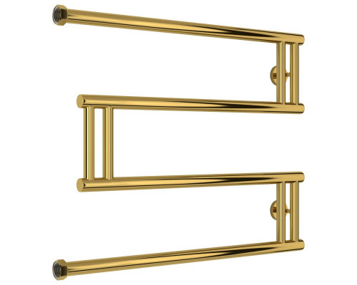 Заказать Полотенцесушитель водяной 500x650 золотой Сунержа High-Tech model M 03-0050-5065 в магазине сантехники Santeh-Crystal.ru