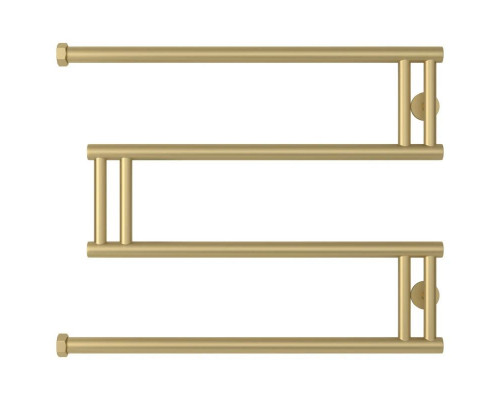 Заказать Полотенцесушитель водяной 500x650 шампань матовая Сунержа High-Tech model M 022-0050-5065 в магазине сантехники Santeh-Crystal.ru