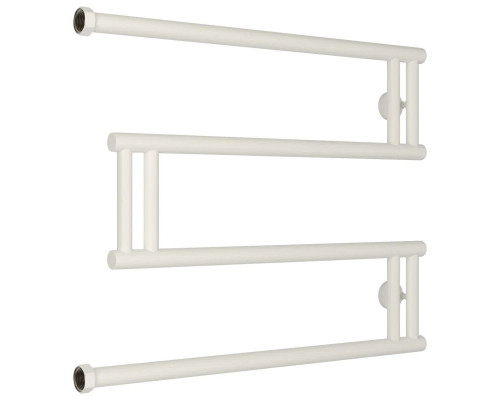 Купить Полотенцесушитель водяной 500x650 белый матовый Сунержа High-Tech model M 30-0050-5065 в магазине сантехники Santeh-Crystal.ru